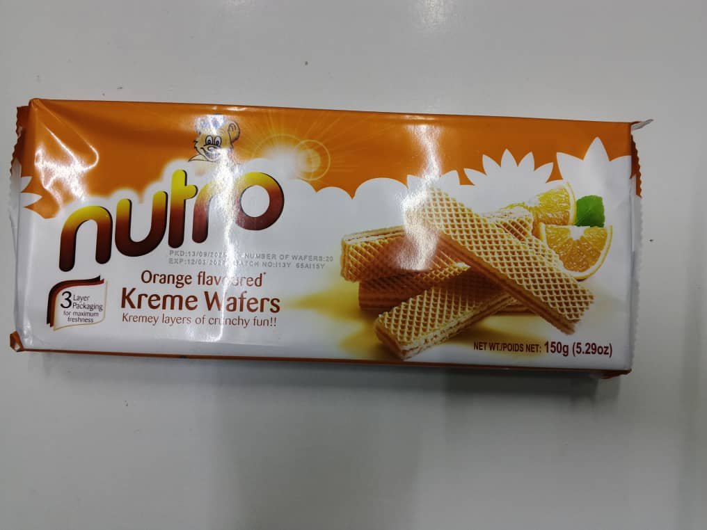 BISCUITS NUTRO KREME WAFERS
